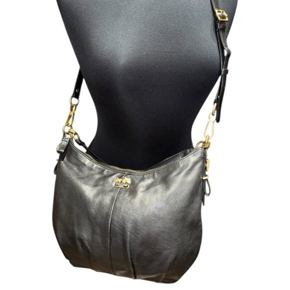 Coach Black Leather Hobo Bag - Picture 2 of 15